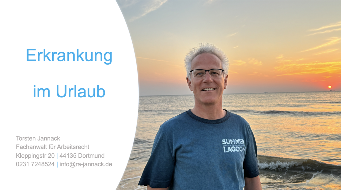 Erkrankung im Urlaub